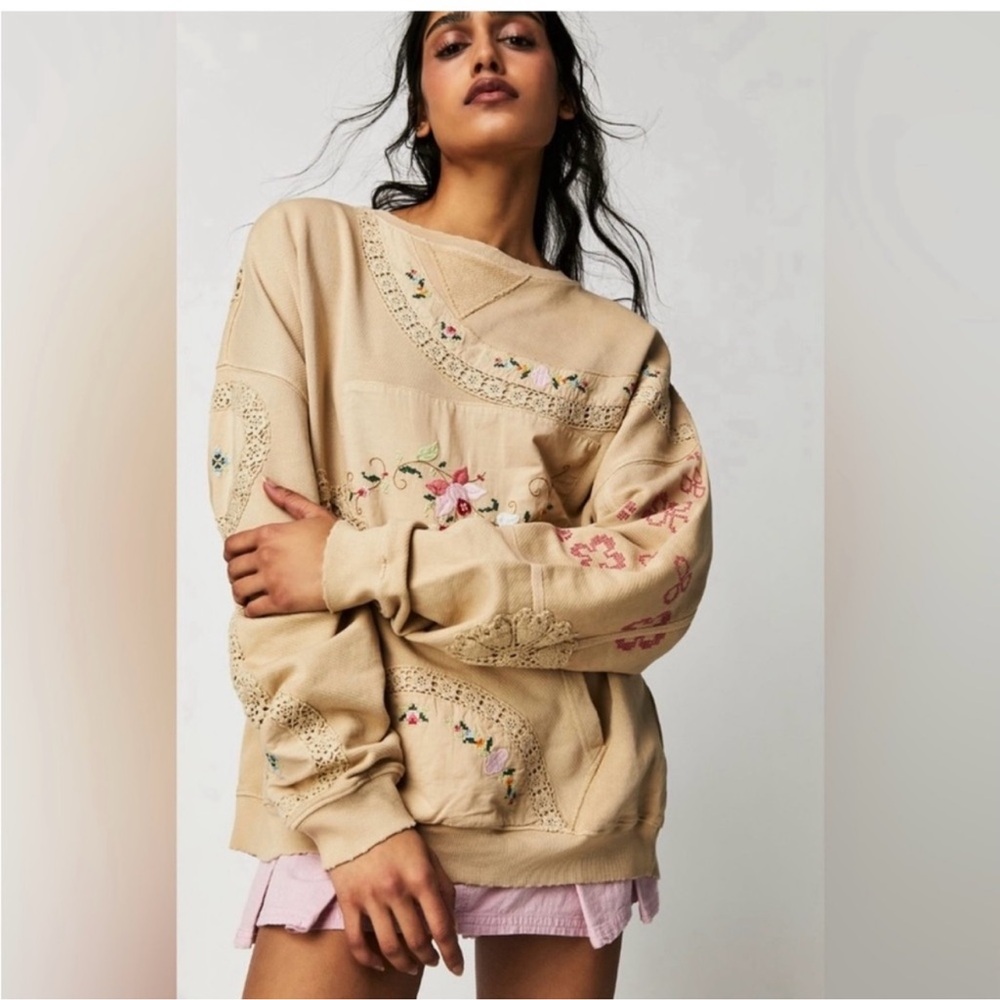 Free People Grams Attic Sweatshirt